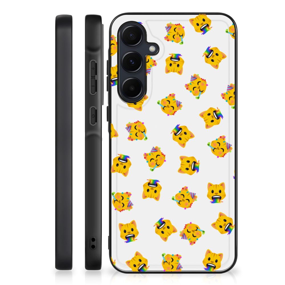 Back Case voor Samsung Galaxy A55 Katten Emojis B2C Telecom