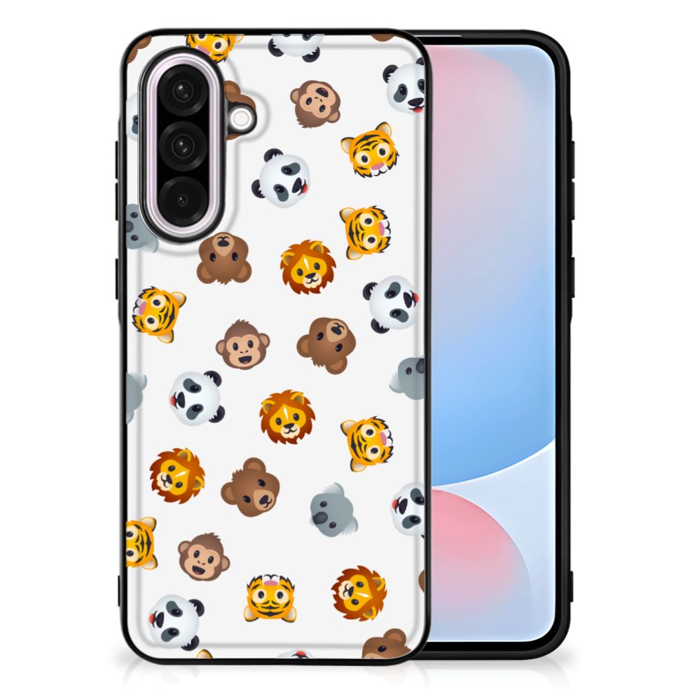 Samsung Galaxy A56 Back Case voor Samsung Galaxy A56 Dieren Emojis design dieren emojis voorkant