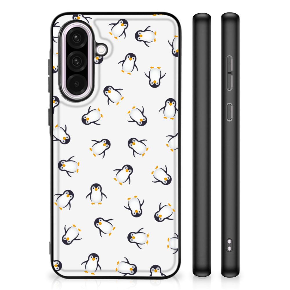 Samsung Galaxy A56 Back Case Pinguïn voorkant zijkanten