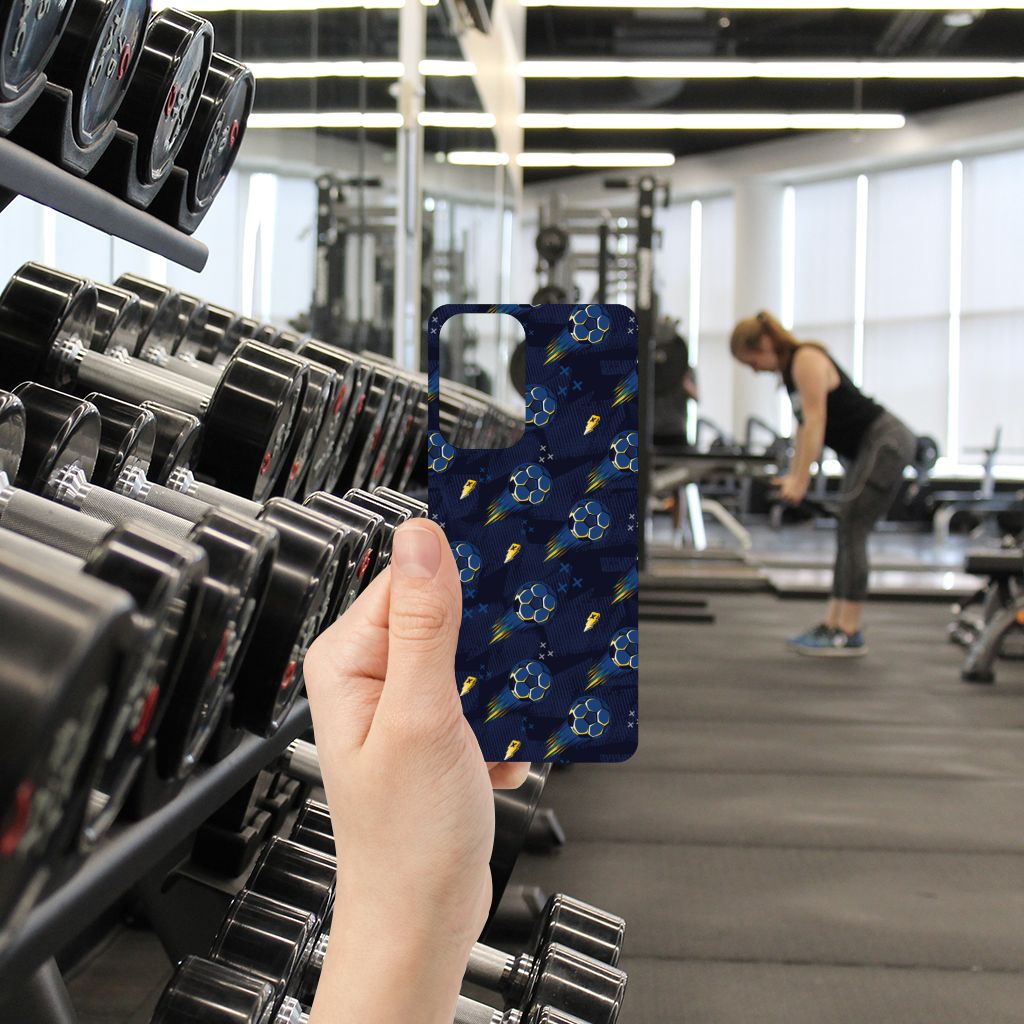 Back Case voor Samsung Galaxy A73 Voetbal B2C Telecom