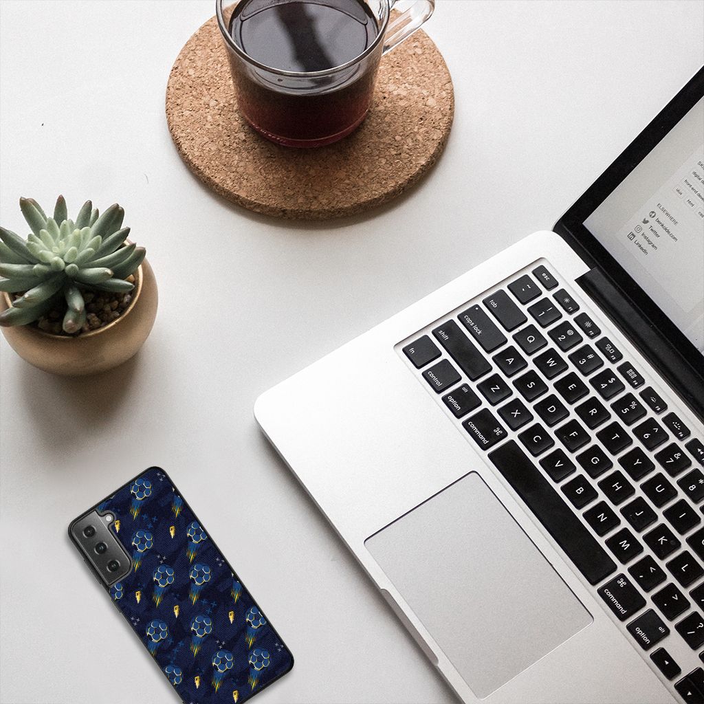 Back Case voor Samsung Galaxy S21 Plus Voetbal B2C Telecom