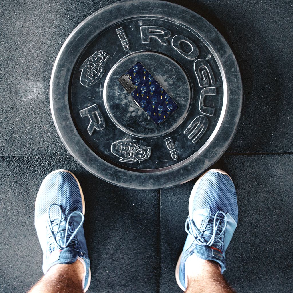 Back Case voor Samsung Galaxy S21 Plus Voetbal B2C Telecom