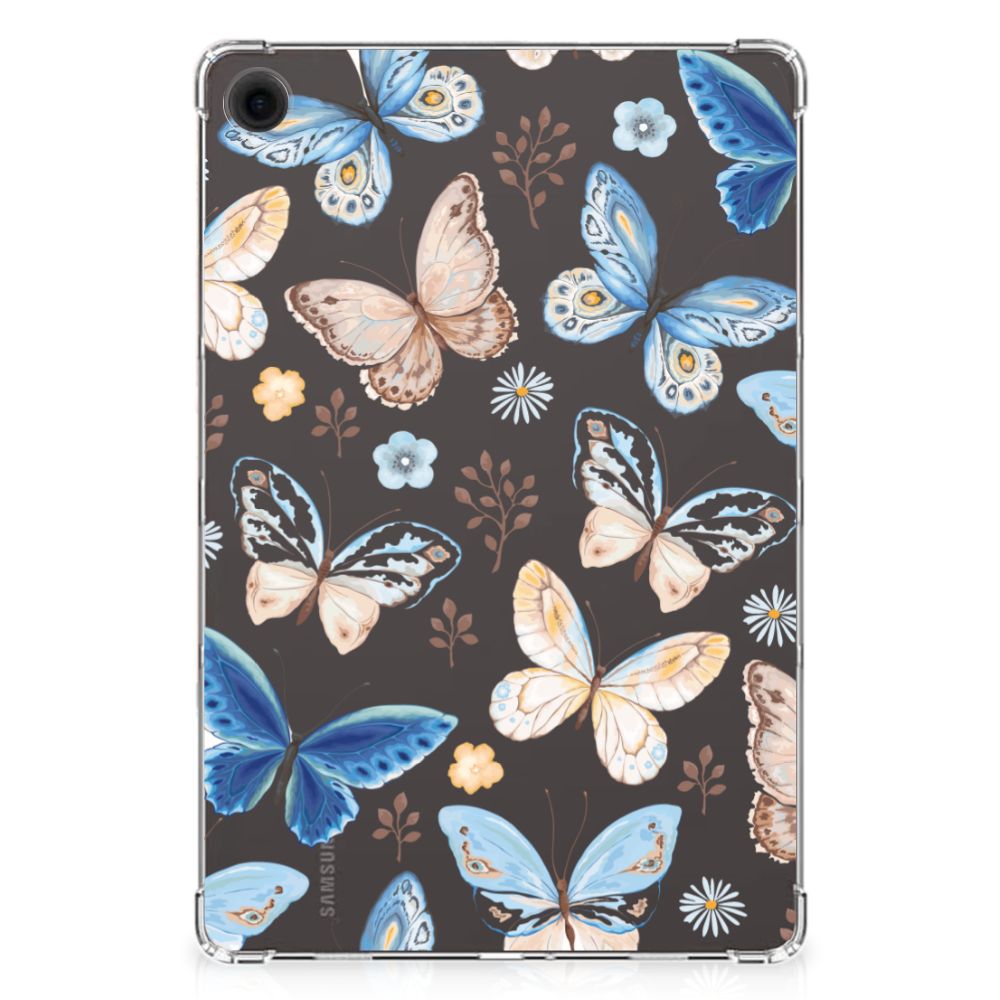 Samsung Galaxy Tab A9 Plus Back Case Vlinder design achterkant