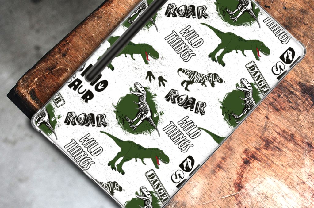Back Case voor Samsung Galaxy Tab S9 Plus Dinosaurus