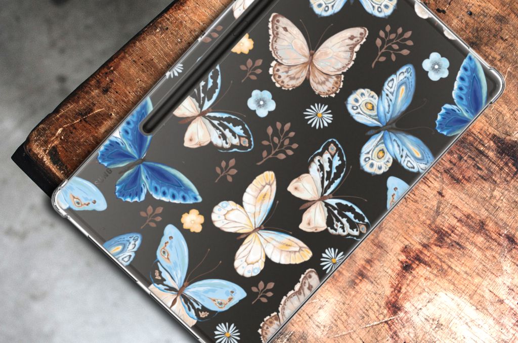 Back Case voor Samsung Galaxy Tab S9 Plus Vlinder