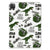 Back Case voor iPad Pro 11 (2024) Dinosaurus dinosaurus design achterkant