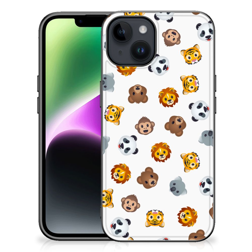 Back Case voor iPhone 15 Dieren Emojis B2C Telecom