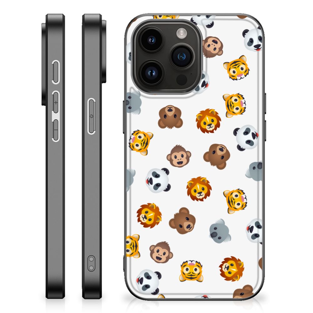 Back Case voor iPhone 15 Pro Max Dieren Emojis B2C Telecom