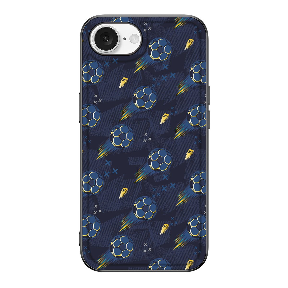 iPhone 16e Back Case Voetbal design voetbal aanzicht