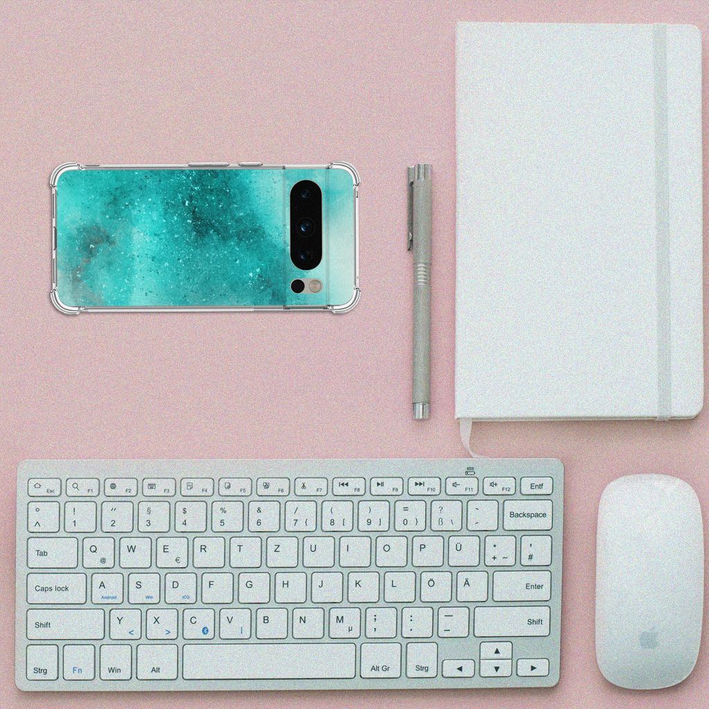 Back Cover Google Pixel 8 Pro Painting Blue B2C Telecom