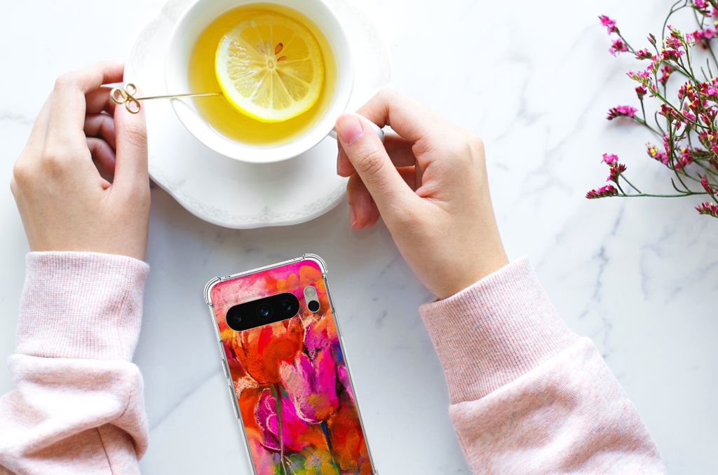 Back Cover Google Pixel 8 Pro Tulips B2C Telecom