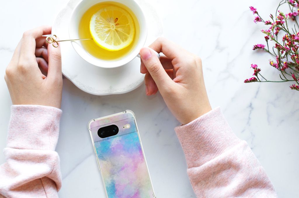 Back Cover Google Pixel 8 Watercolor Light B2C Telecom