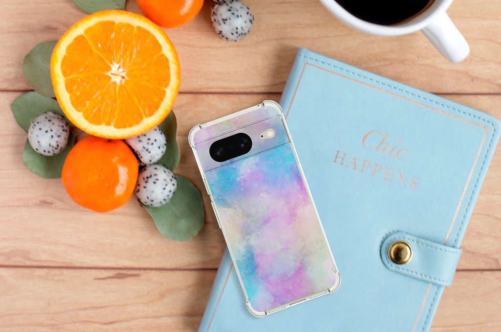 Back Cover Google Pixel 8 Watercolor Light B2C Telecom
