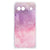 Google Pixel 8A Back Cover Pink Purple Paint achteraanzicht