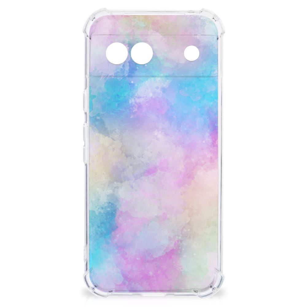 Google Pixel 8A Back Cover Watercolor Light achterkant