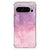 Google Pixel 9 Pro XL Back Cover Pink Purple Paint achteraanzicht