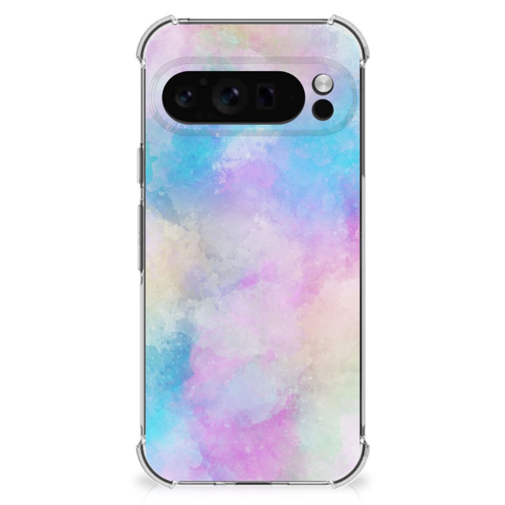 Google Pixel 9 Pro XL Back Cover Watercolor Light aanzicht