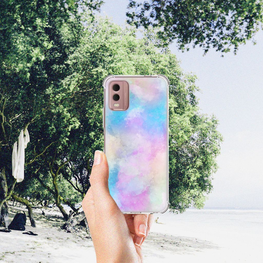 Back Cover Nokia C32 Watercolor Light B2C Telecom
