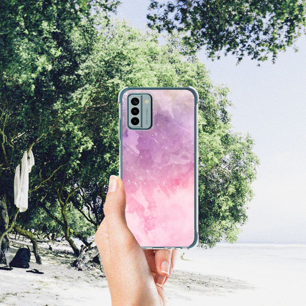 Back Cover Nokia G22 Pink Purple Paint B2C Telecom