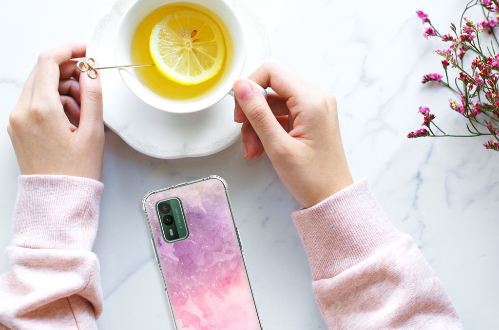 Back Cover Nokia XR21 Pink Purple Paint B2C Telecom