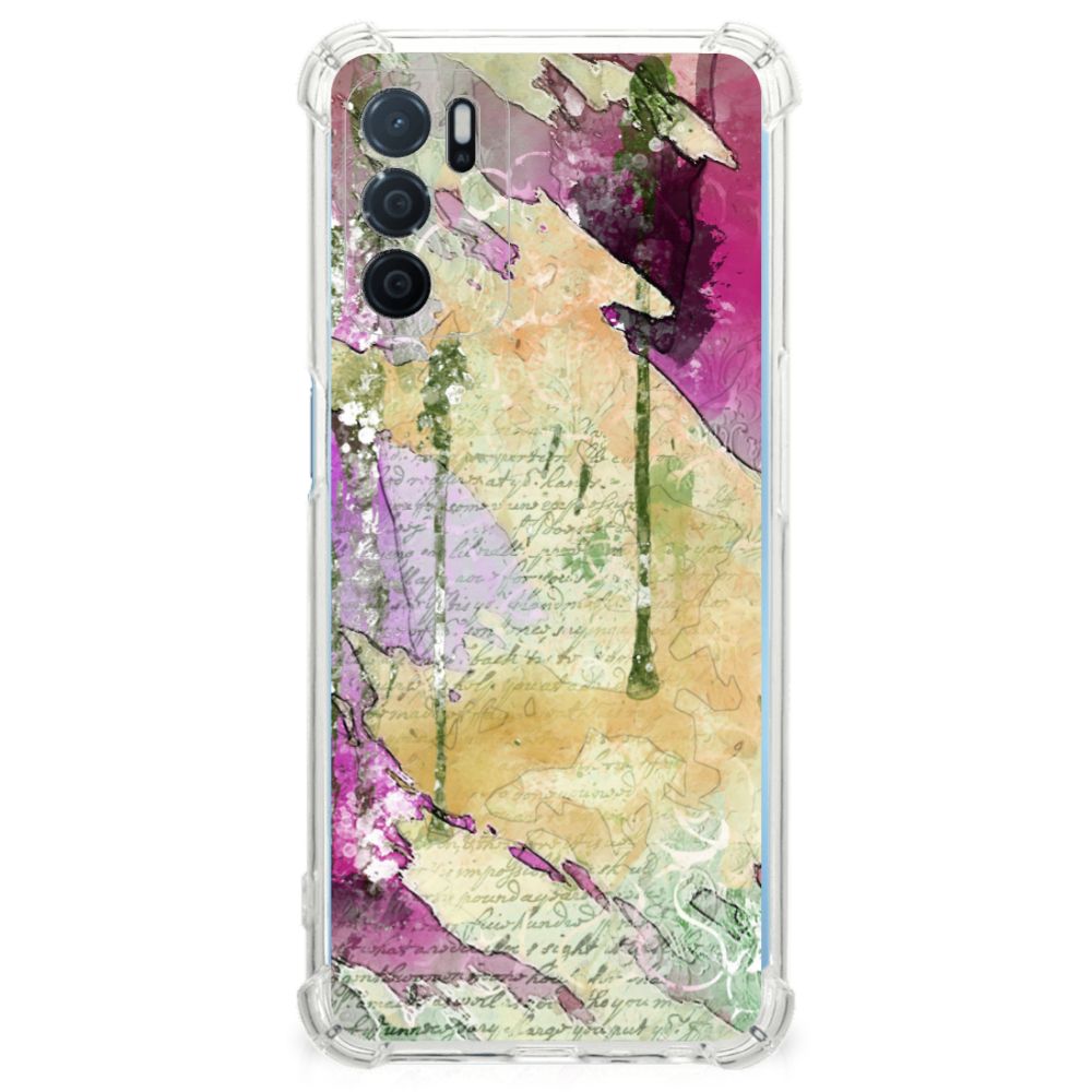 Back Cover OPPO A16 | A16s | A54s Letter Painting B2C Telecom
