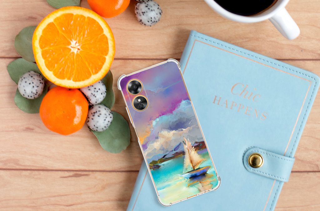 Back Cover OPPO A17 Boat B2C Telecom