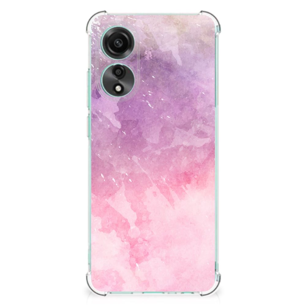 Back Cover OPPO A78 4G Pink Purple Paint B2C Telecom