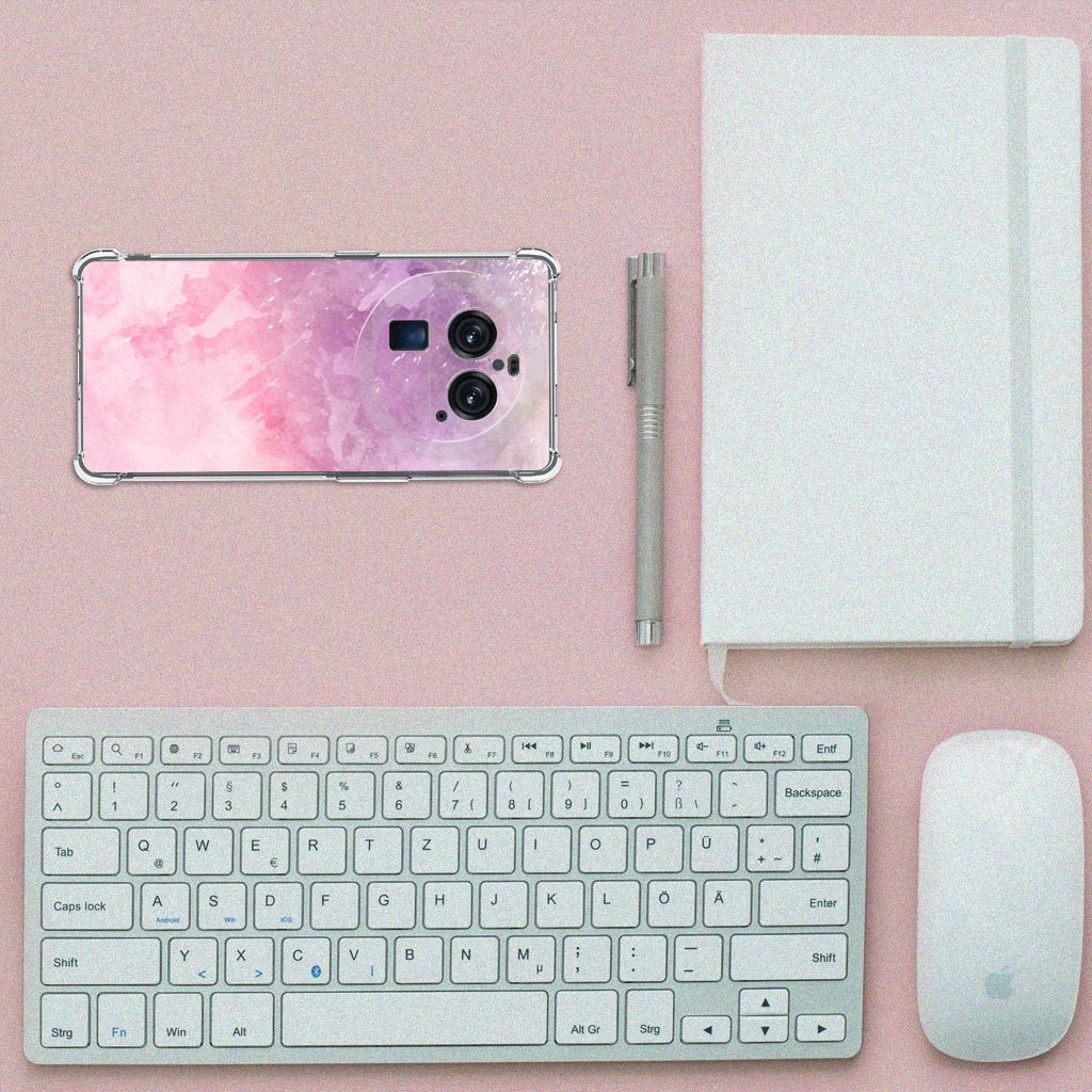 Back Cover OPPO Find X6 Pro Pink Purple Paint B2C Telecom