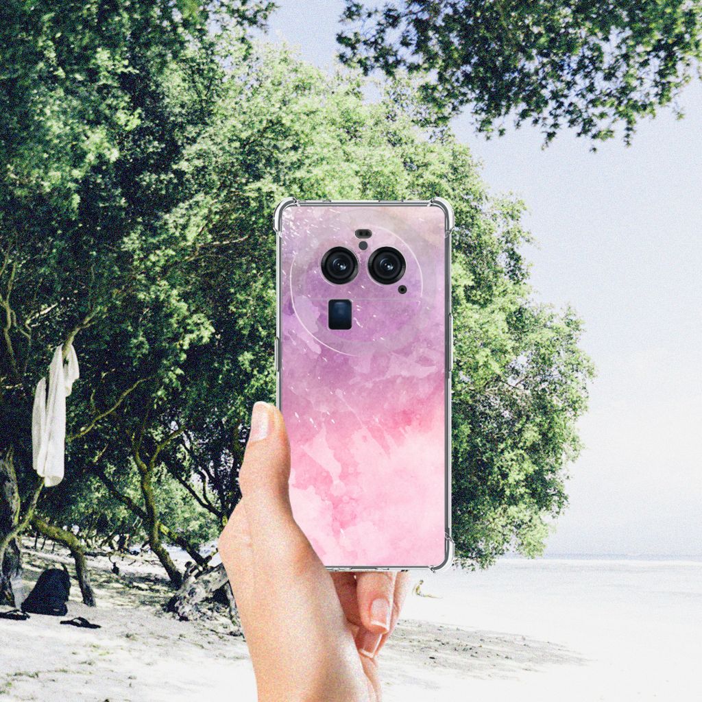 Back Cover OPPO Find X6 Pro Pink Purple Paint B2C Telecom