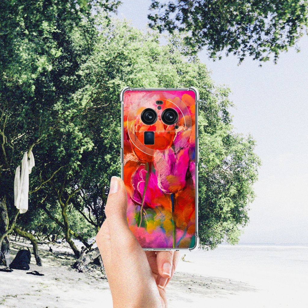 Back Cover OPPO Find X6 Pro Tulips B2C Telecom