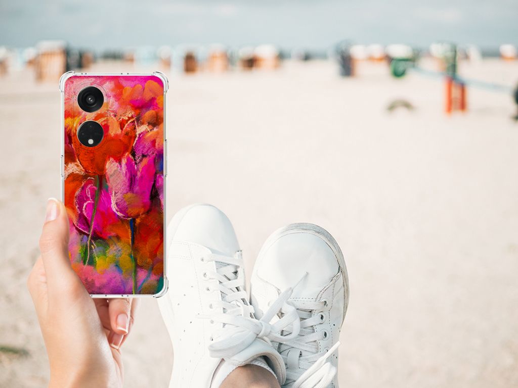 Back Cover OPPO Reno8 T 5G Tulips B2C Telecom