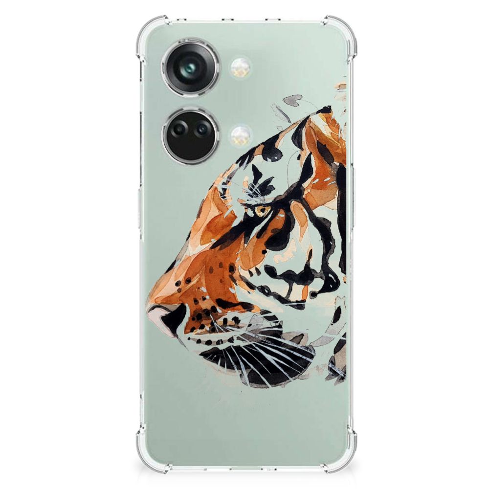 Back Cover OnePlus Nord 3 Watercolor Tiger B2C Telecom