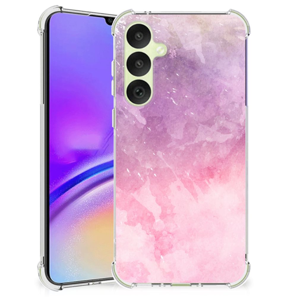 Back Cover Samsung Galaxy A35 Pink Purple Paint B2C Telecom