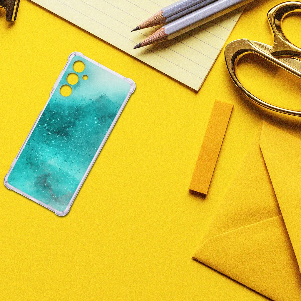 Back Cover Samsung Galaxy M54 Painting Blue B2C Telecom