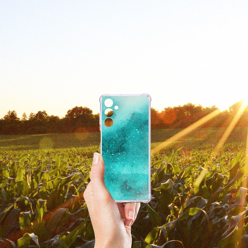 Back Cover Samsung Galaxy M54 Painting Blue B2C Telecom