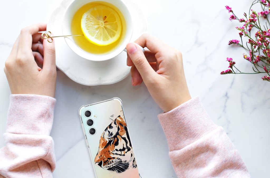 Back Cover Samsung Galaxy S23 FE Watercolor Tiger B2C Telecom