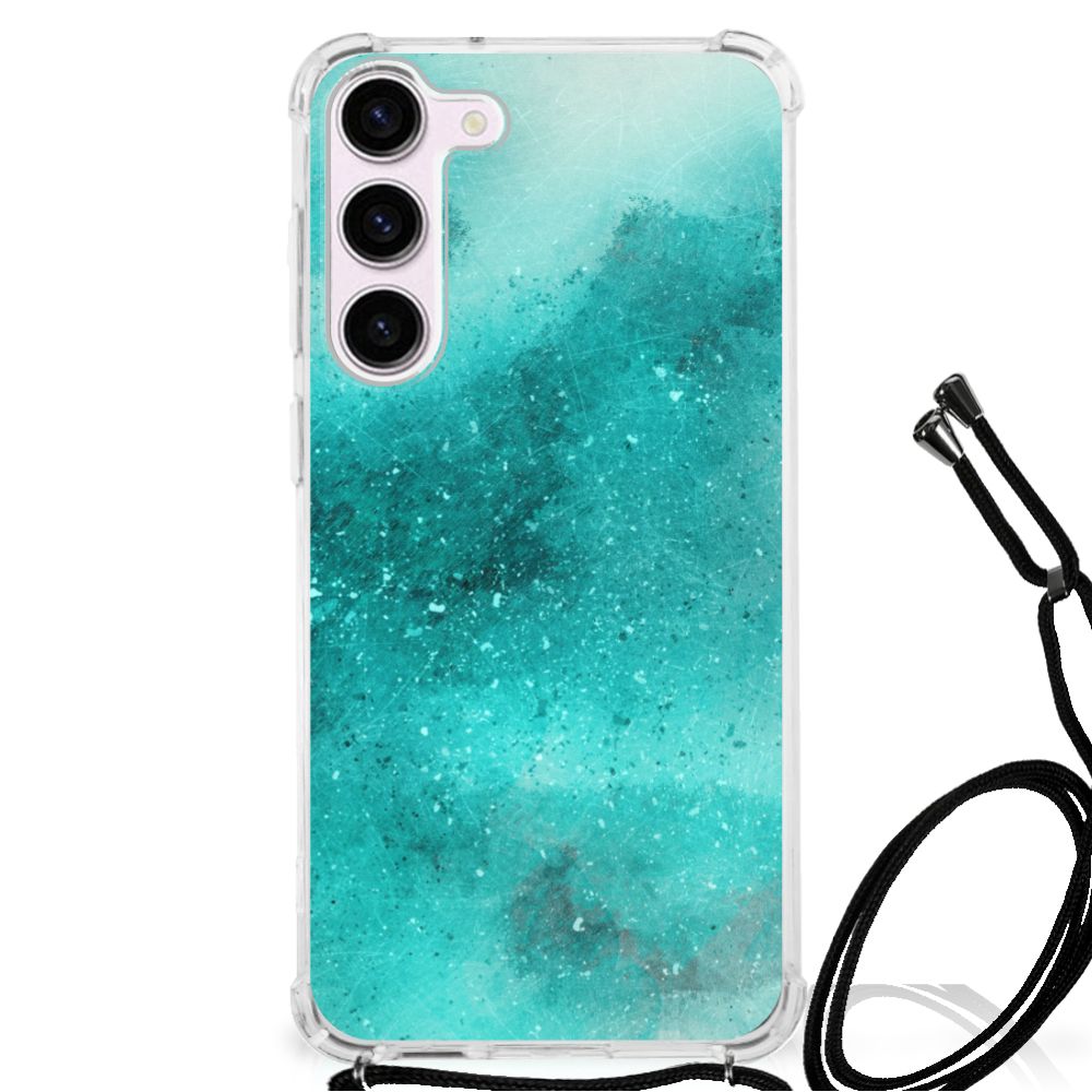 Back Cover Samsung Galaxy S23 Painting Blue B2C Telecom