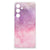 Samsung Galaxy S24 FE Back Cover Pink Purple Paint achterzijde
