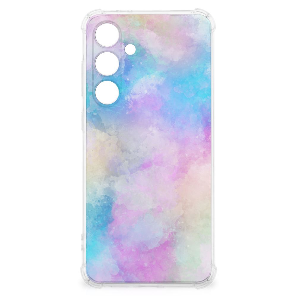 Samsung Galaxy S24 FE Back Cover Watercolor Light achterkant