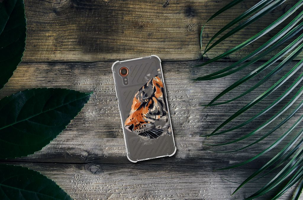 Back Cover Samsung Galaxy Xcover 7 Watercolor Tiger B2C Telecom
