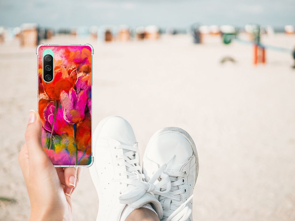 Back Cover Sony Xperia 10 V Tulips B2C Telecom