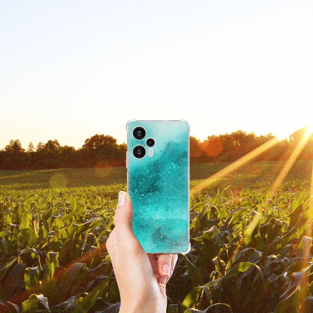 Back Cover Xiaomi Poco F5 Painting Blue B2C Telecom