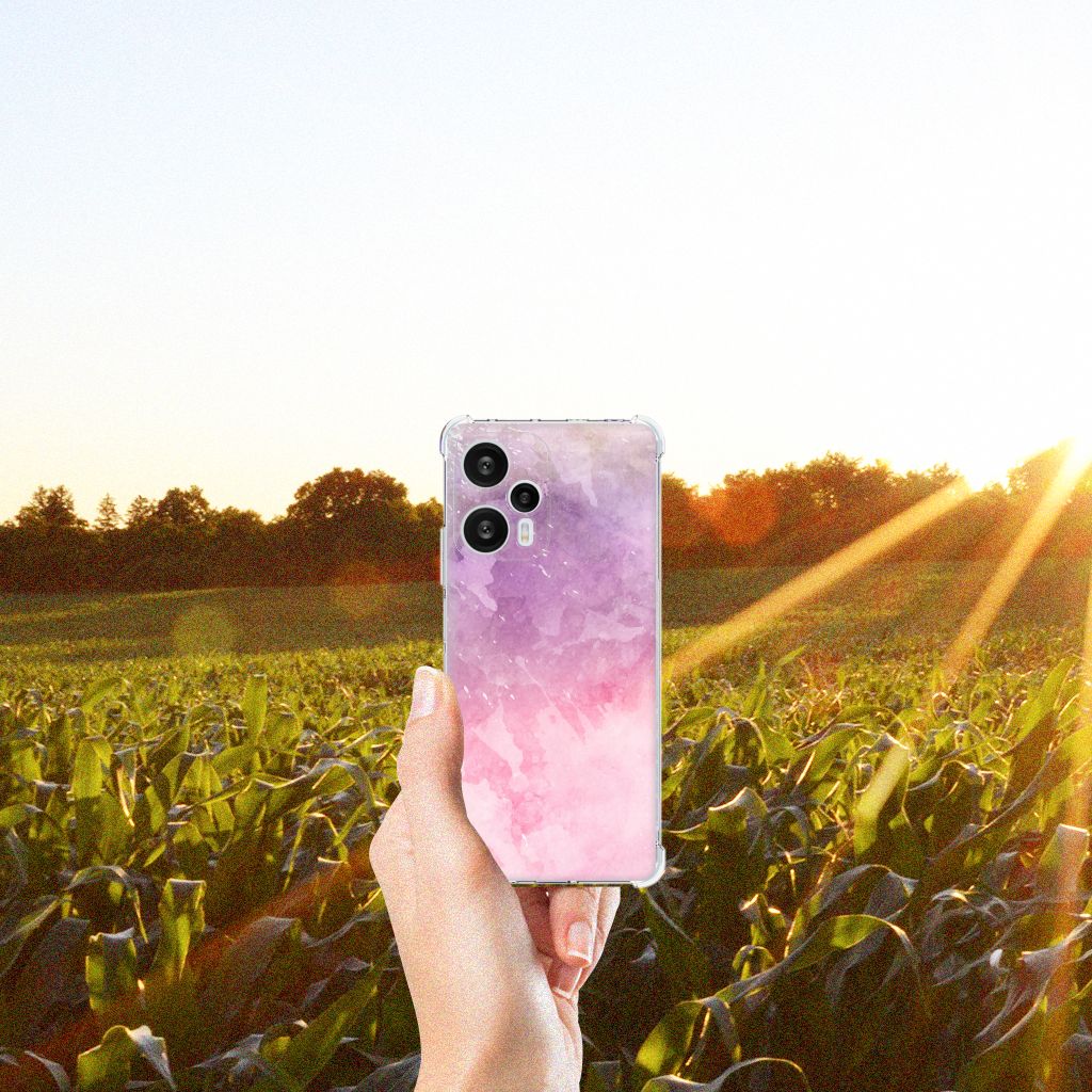 Back Cover Xiaomi Poco F5 Pink Purple Paint B2C Telecom