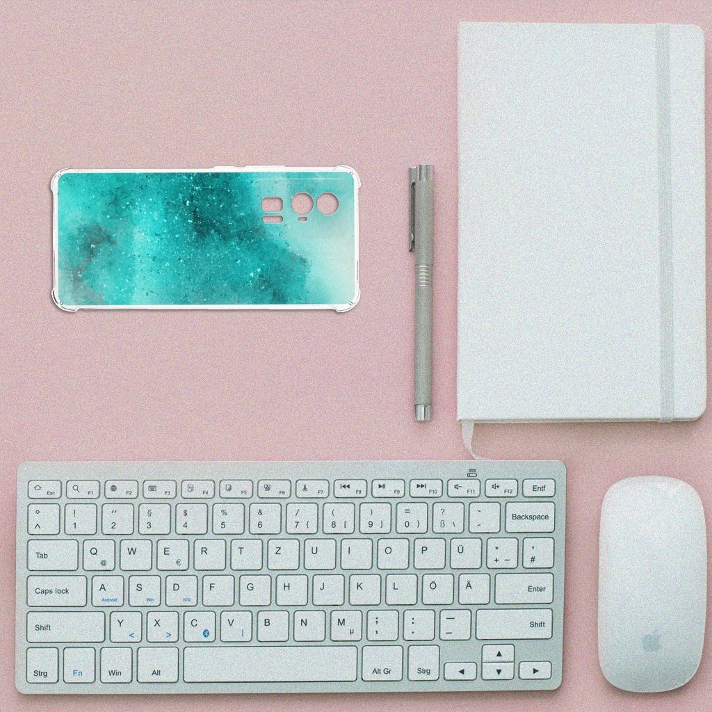 Back Cover Xiaomi Poco F5 Pro Painting Blue B2C Telecom