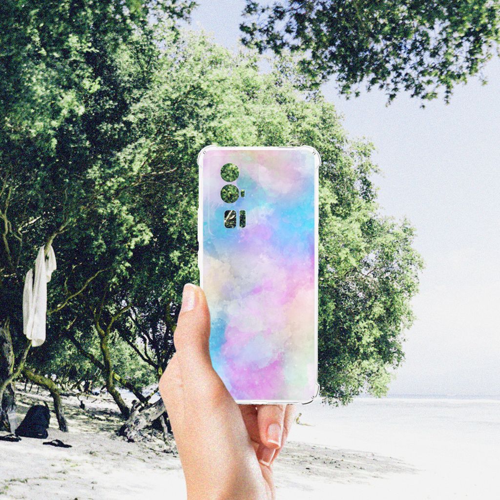 Back Cover Xiaomi Poco F5 Pro Watercolor Light achterkant kleur