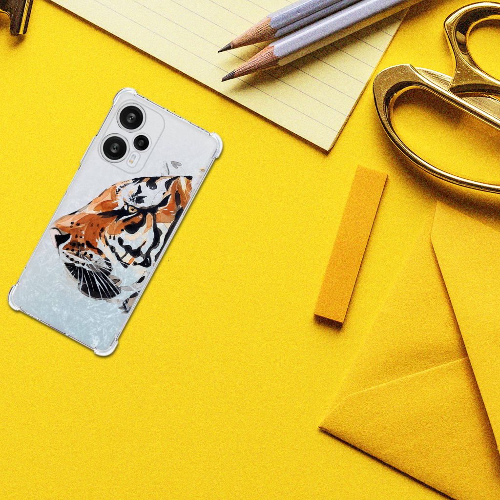 Back Cover Xiaomi Poco F5 Watercolor Tiger B2C Telecom