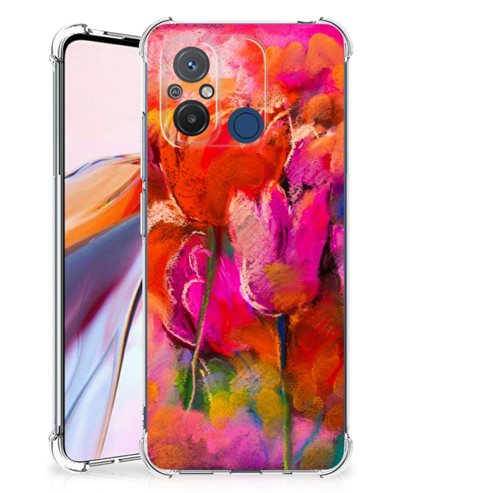 Back Cover Xiaomi Redmi 12C Tulips B2C Telecom