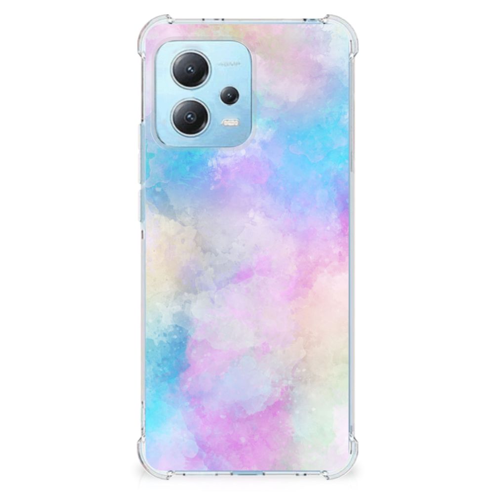 Back Cover Xiaomi Redmi Note 12 5G Watercolor Light achterkant ontwerp
