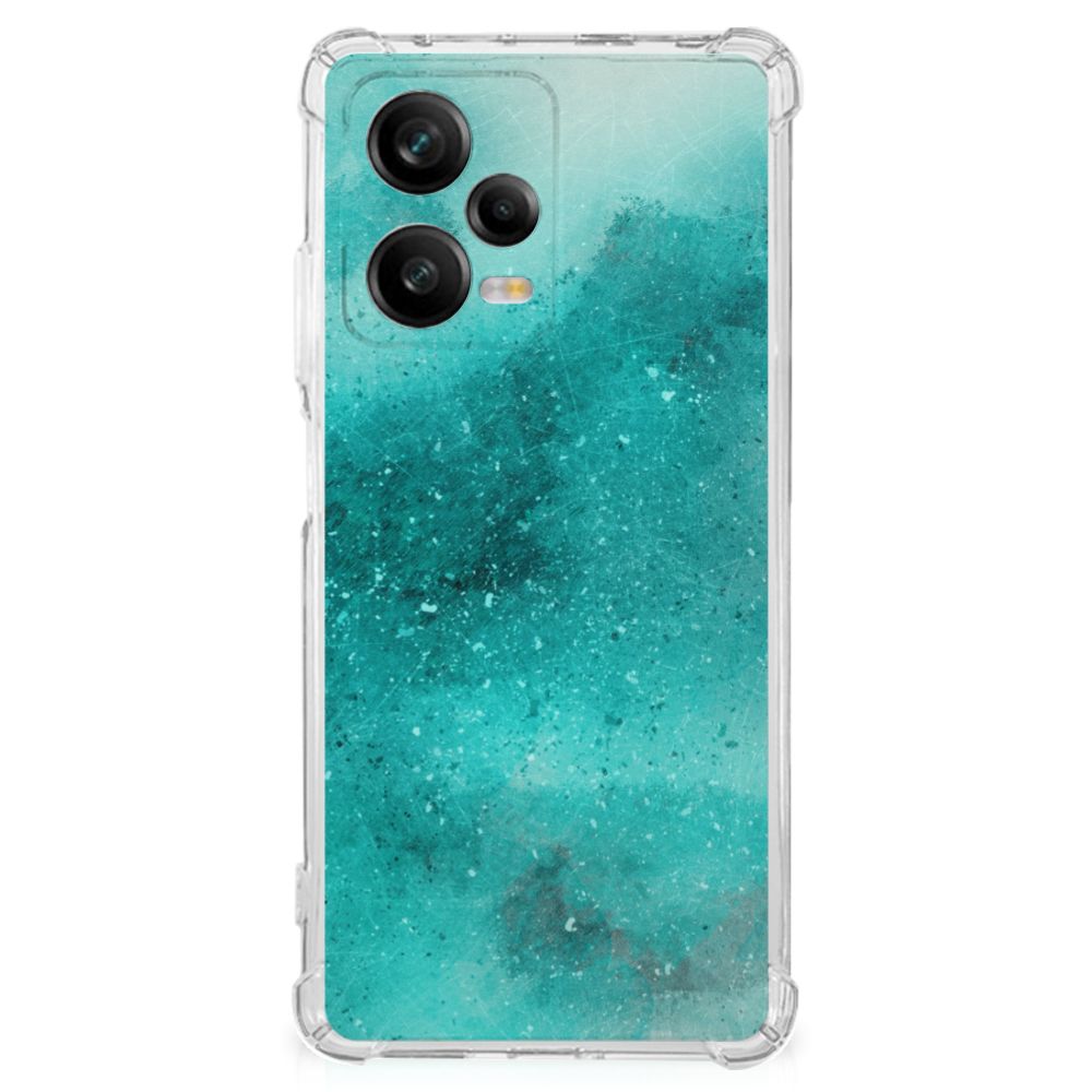 Back Cover Xiaomi Redmi Note 12 Pro Plus Painting Blue B2C Telecom