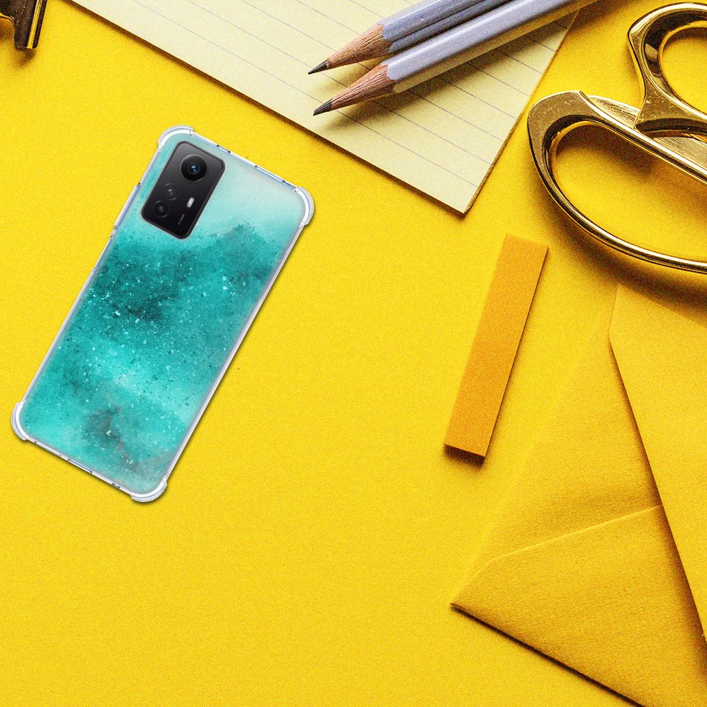 Back Cover Xiaomi Redmi Note 12s Painting Blue B2C Telecom